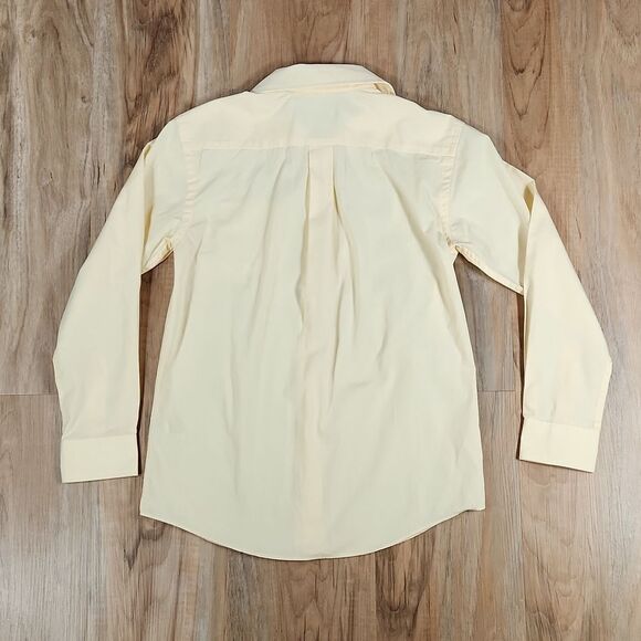 🧡FREE w/Purchase Cherokee Yellow Buttoned Long Sleeve Shirt Medium - Picture 2 of 11